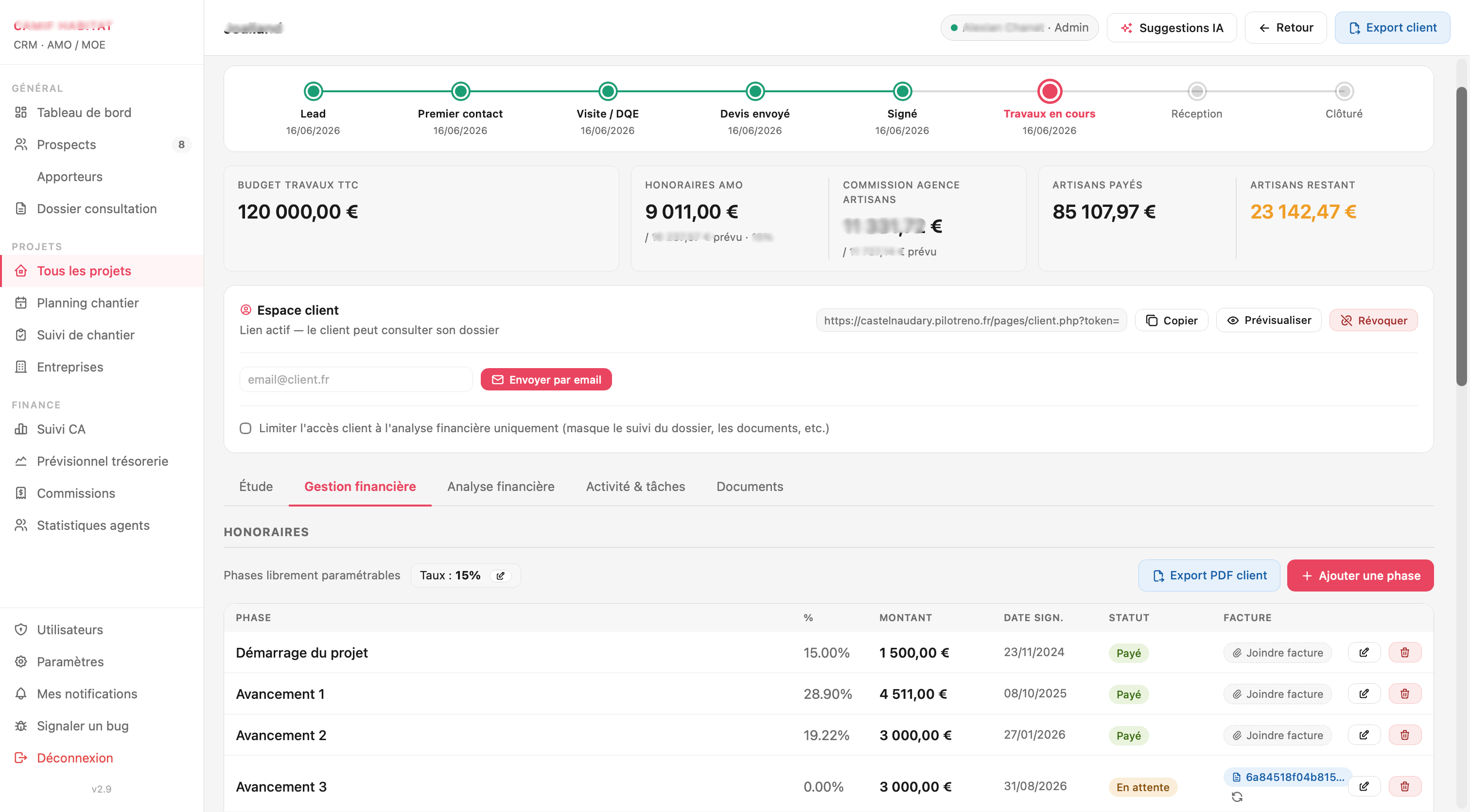 Fiche projet — vue d'ensemble
